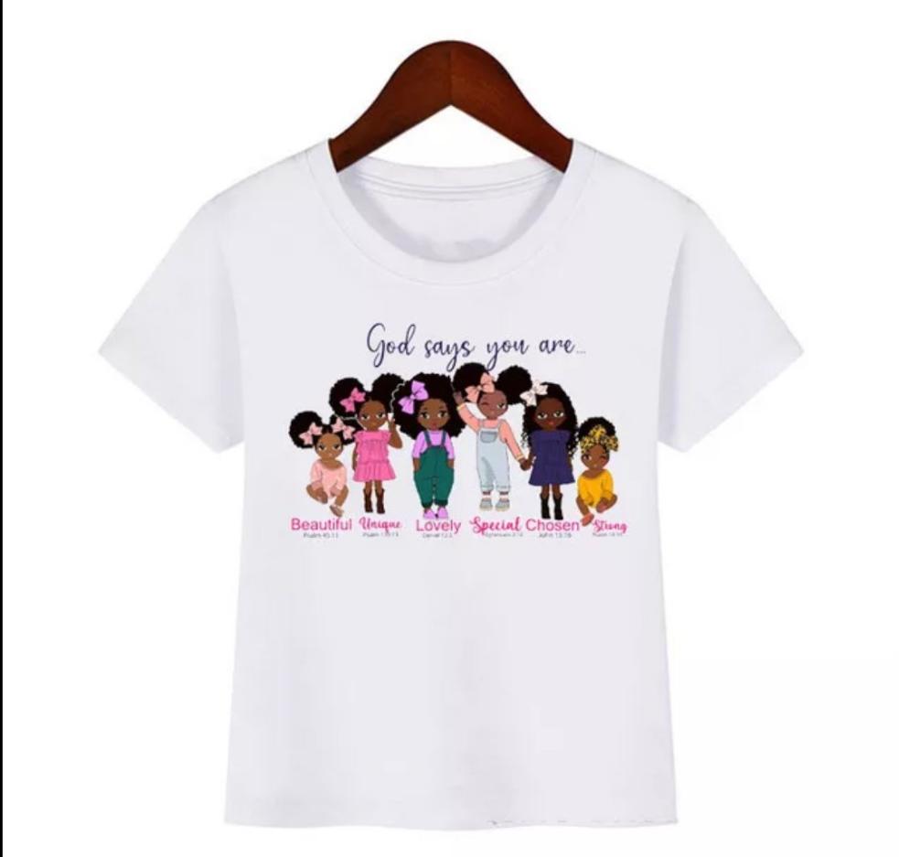 Girls Affirmation T-Shirts