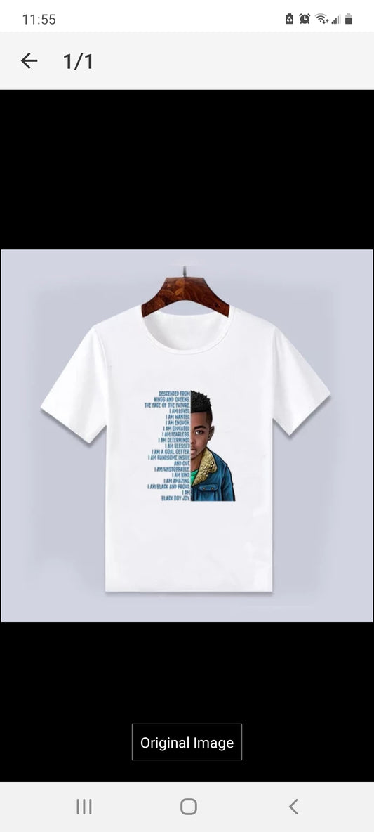 Boy's Affirnation T-shirts